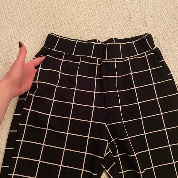 Grid pattern slacks - Picture 3 of 4